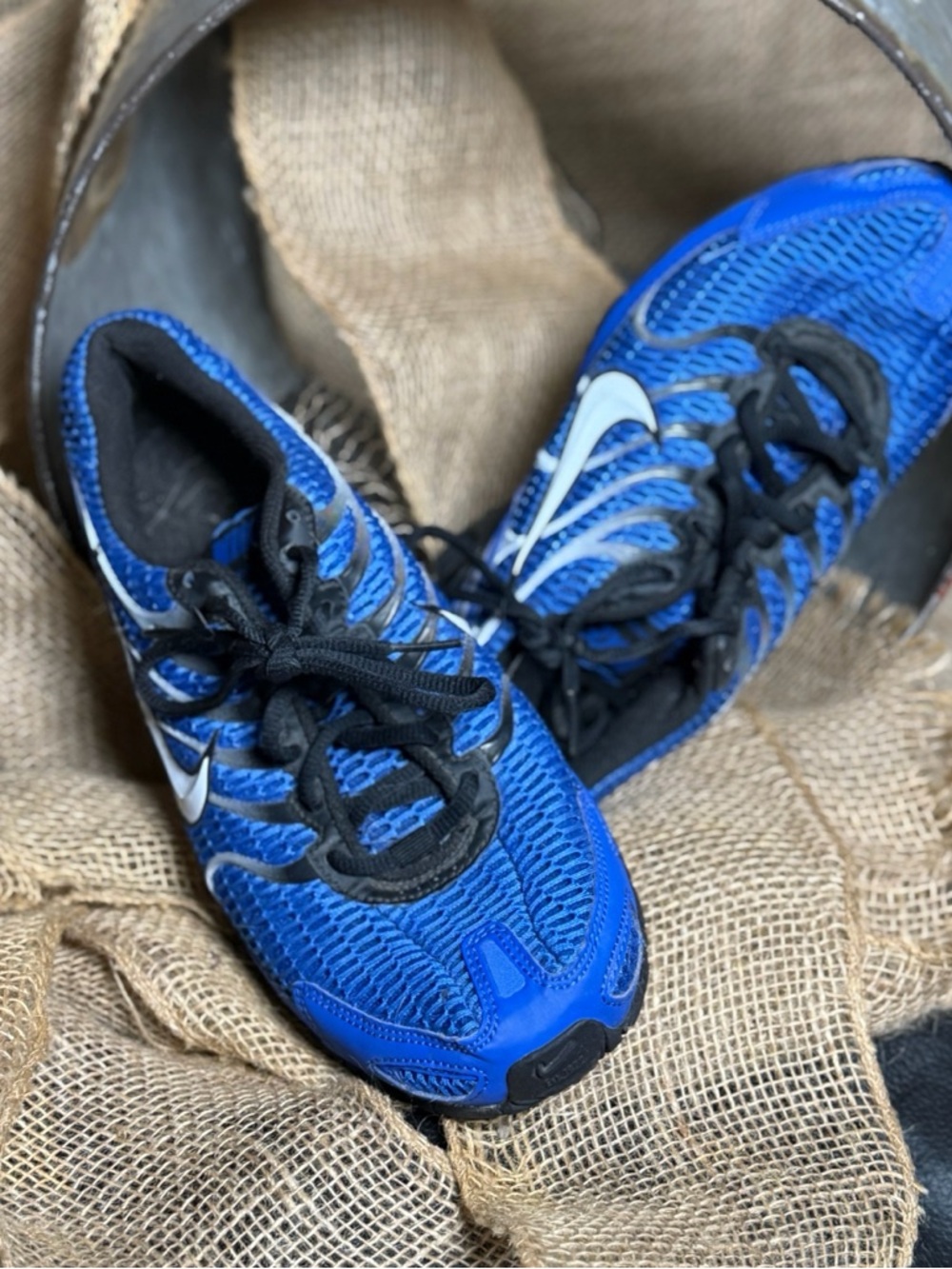 EUC Nike Men’s Air Torch 4 Royal Blue MaxAir Nike Running Shoes Size 7.5